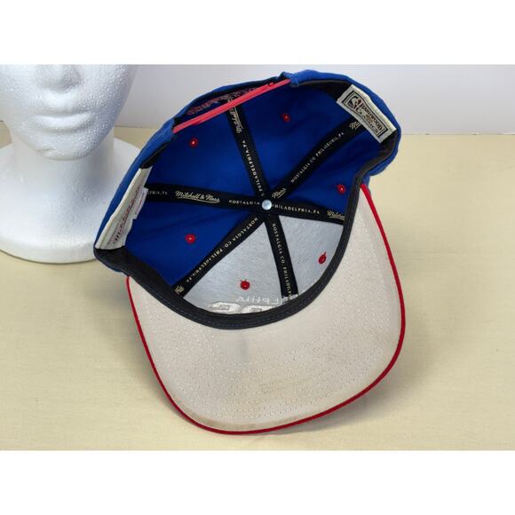Mitchell & Ness Philadelphia 76ers Snapback Hat NBA Hardwood Classics - Picture 6 of 9